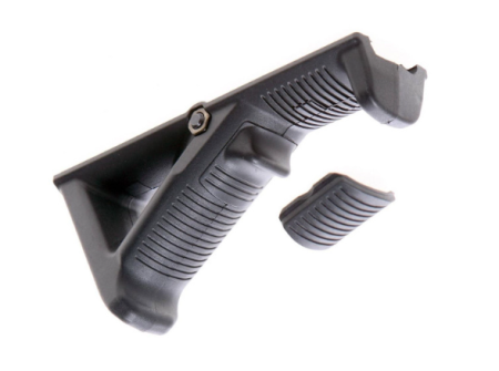 Angled Foregrip Front Grip for Picatinny / Weaver Rail - Black