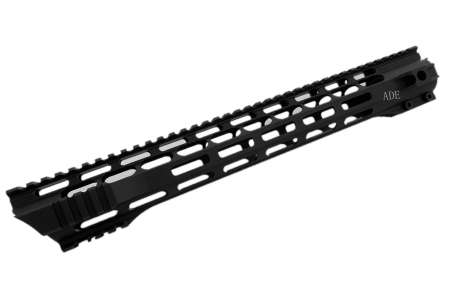 Front Slant Cut AR-15 M-LOK Free Float Handguard (15 inch length)