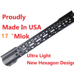 AR-15 M-LOK free float handguard 17 inch  (Honey Comb Design)