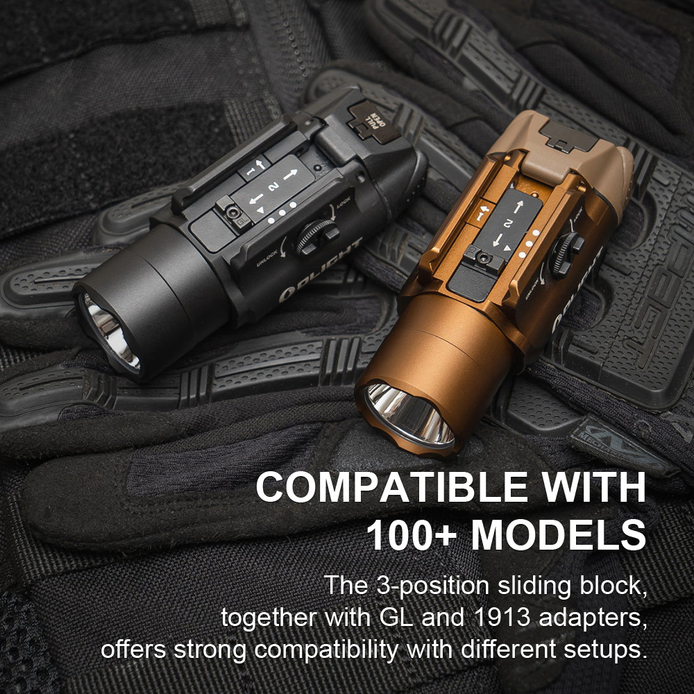 PL Turbo Tactical Light with Spotlight and Floodlight - Image 4