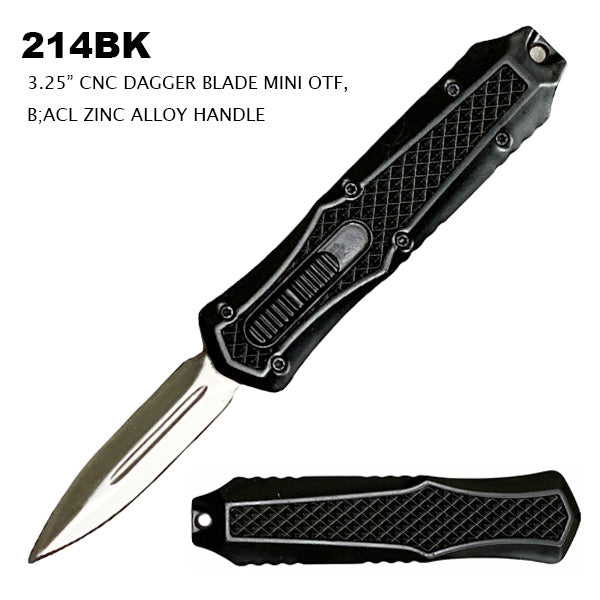 Mini OTF Black Knife