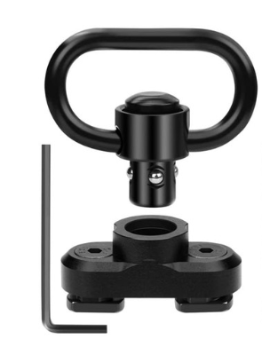M-LOK base and QD Swivel Set