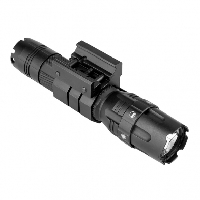 Pro Series Flashlight Mod2/ 3w 500 Lumen/ Modes: High - Low - Strobe/ Rail Mount - Image 2