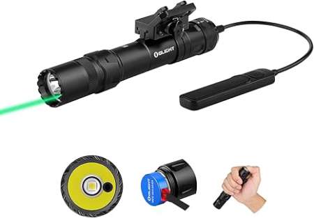 Odin GL M 1500 Lumens MLOK Mount Rechargeable Tactical Flashlight with Laser